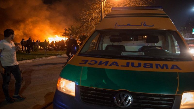 Más de cinco muertos al incendiarse un mercado en el norte de Egipto