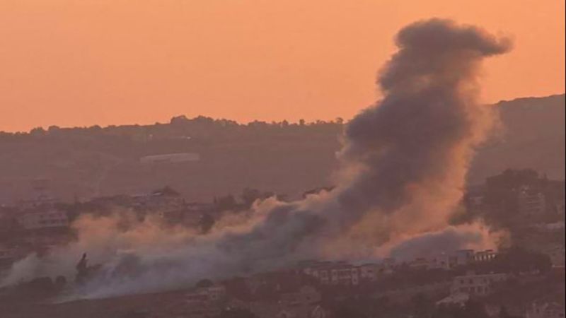 Las fuerzas de ocupación israelí lanzan una oleada de bombardeos contra Líbano