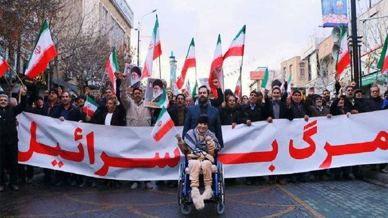 Marchas millonarias en Ir&aacute;n contra la violencia organizada desde el extranjero (video)