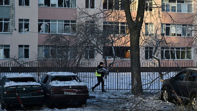 M&aacute;s de un mill&oacute;n de personas permanecen sin electricidad en Kiev a -14 &ordm;C