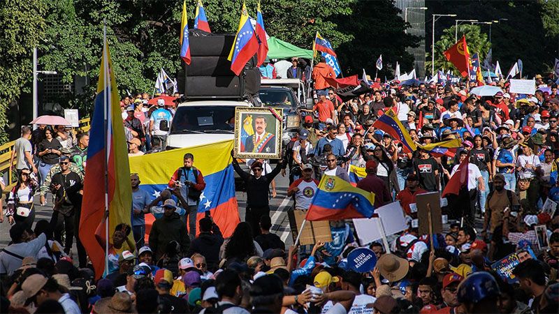 Miles de venezolanos exigen la liberaci&oacute;n inmediata de Maduro