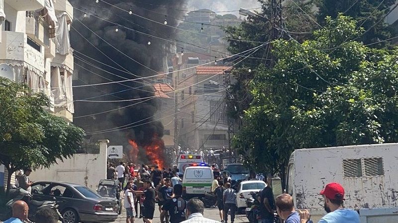 Muere una persona y varias resultan heridas por un nuevo bombardeo israel&iacute; contra el sur de L&iacute;bano