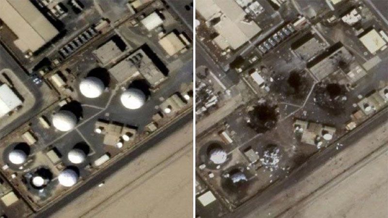 Ir&aacute;n publica fotos de los da&ntilde;os en una base militar estadounidense en Kuwait