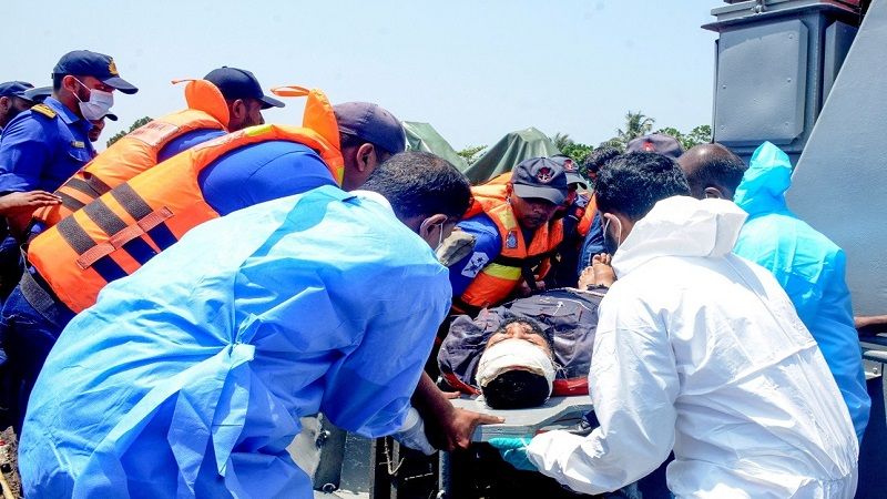 Sri Lanka entregar&aacute; a la Embajada de Ir&aacute;n los cuerpos de 84 marineros de la fragata hundida por EEUU