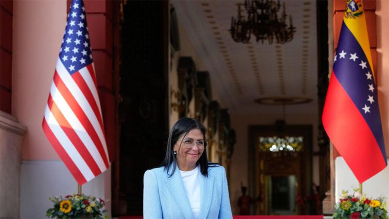 Estados Unidos retira las sanciones impuestas a Delcy Rodr&iacute;guez