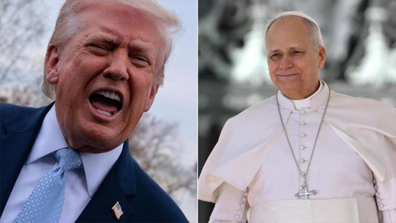 Trump arremete contra el Papa tras sus cr&iacute;ticas a la agresi&oacute;n estadounidense-sionista en Ir&aacute;n