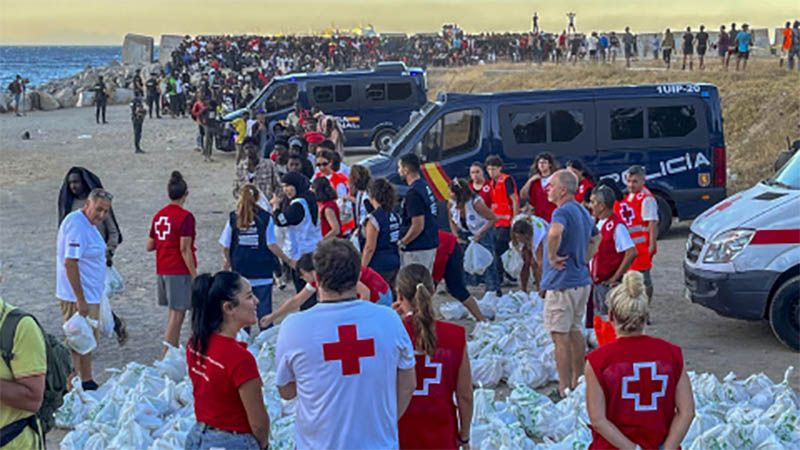 Elevan a 141 la cifra de muertos por la entrada masiva a Ceuta