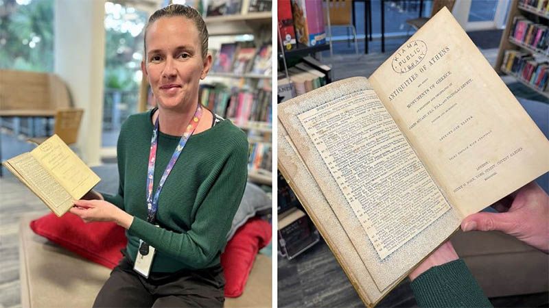 Devuelven a una biblioteca de Australia un libro con 150 a&ntilde;os de retraso