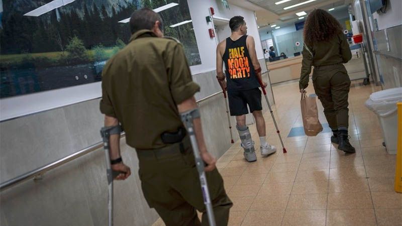 El n&uacute;mero de soldados israel&iacute;es que reciben tratamiento podr&iacute;a superar los 90 mil
