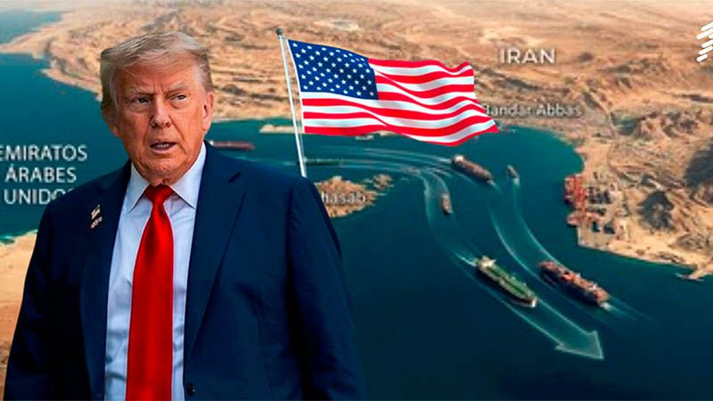Trump niega di&aacute;logo con Ir&aacute;n y declara Ormuz como &ldquo;nuevo territorio de EEUU&rdquo;