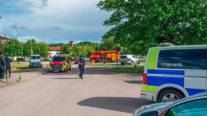 Ataque con espada en una escuela de Suecia deja Un muerto y tres heridos