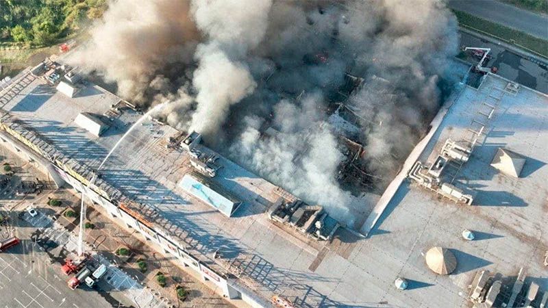 Rusia ataca con drones y misiles 50 lugares de Ucrania