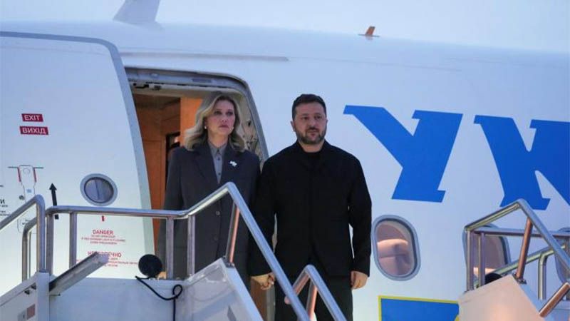 El avi&oacute;n de Zelenski estuvo a punto de ser alcanzado por un dron en Moldavia