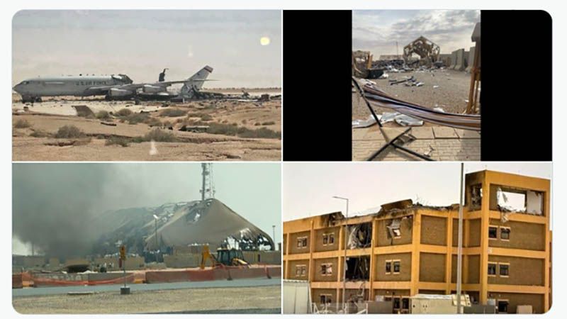 Publican fotos in&eacute;ditas de los da&ntilde;os causados por Ir&aacute;n a instalaciones militares de EEUU en Oriente Medio