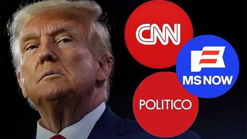 Trump veta el acceso a la Casa Blanca a CNN, MSNOW y Politico