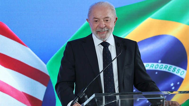 Lula: Trump no tiene derecho a gobernar otros pa&iacute;ses