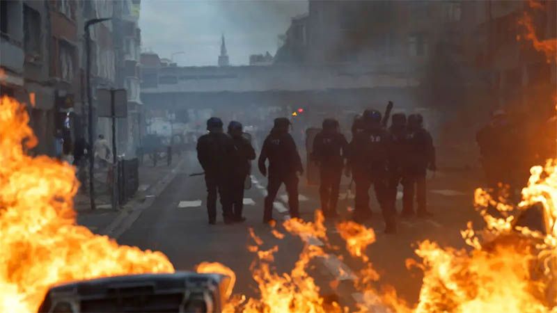 Las masivas protestas estudiantiles en Francia dejan casi mil detenidos en un d&iacute;a