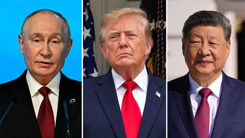 El Kremlin comenta posible reuni&oacute;n trilateral entre Putin, Trump y Xi Jinping