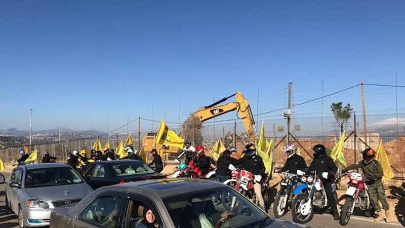 Motoristas libaneses desafían al enemigo israelí