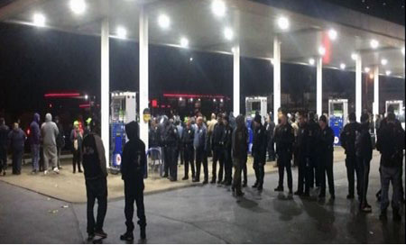 una gasolinera en Berkeley